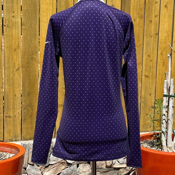 Nike Pro Fleece Lined Long Sleeve Shirt Size M - Picture 5 of 7